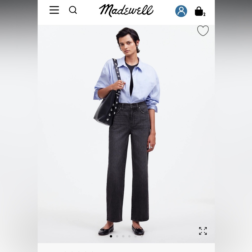 Madewell Perfect Vintage Wide Leg Jean